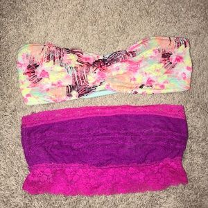 bandeau from pink victoria secret/nordstroms